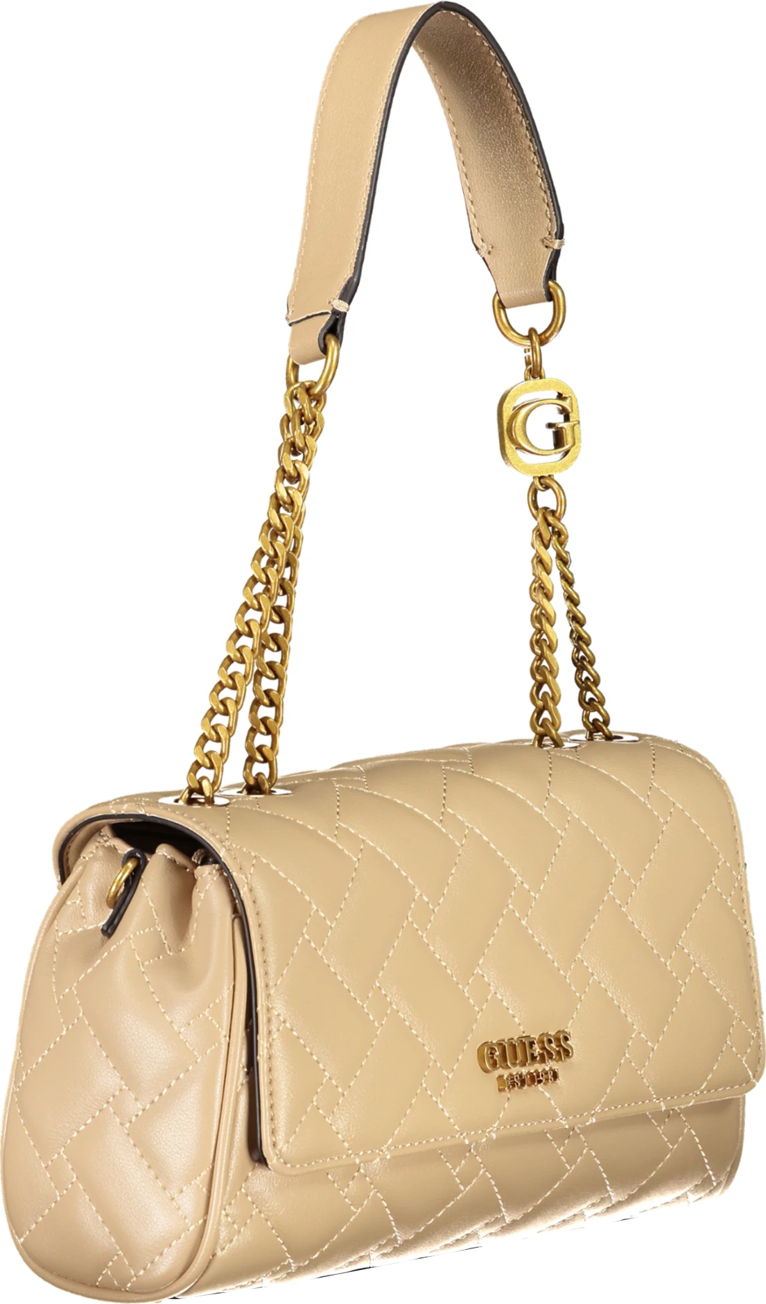 Çantë për femra GUESS JEANS Gracelynn, bezhë