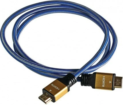 Kabllo HDMI iBox ITVFHD04, 1.5 m, HDMI Lloji A (Standard), Ngjyra Ar, Blu, e Zezë