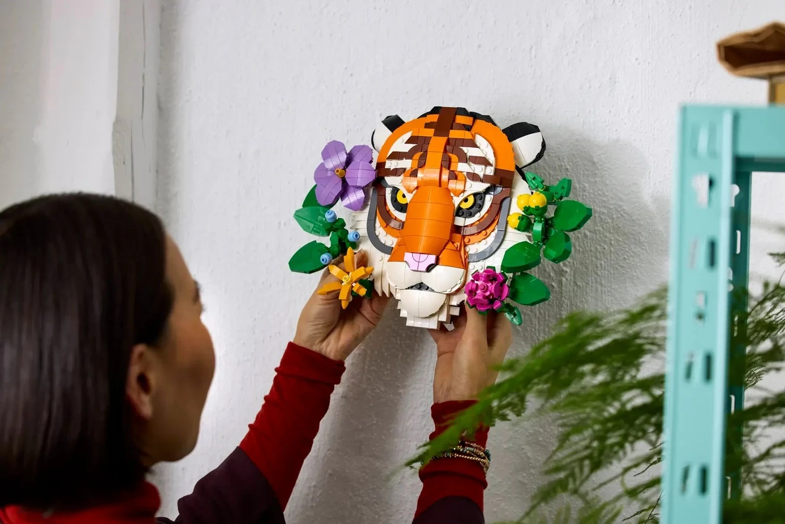 Set LEGO ART The Fauna Collection Tiger 31217 për të rritur, 744 pjesë