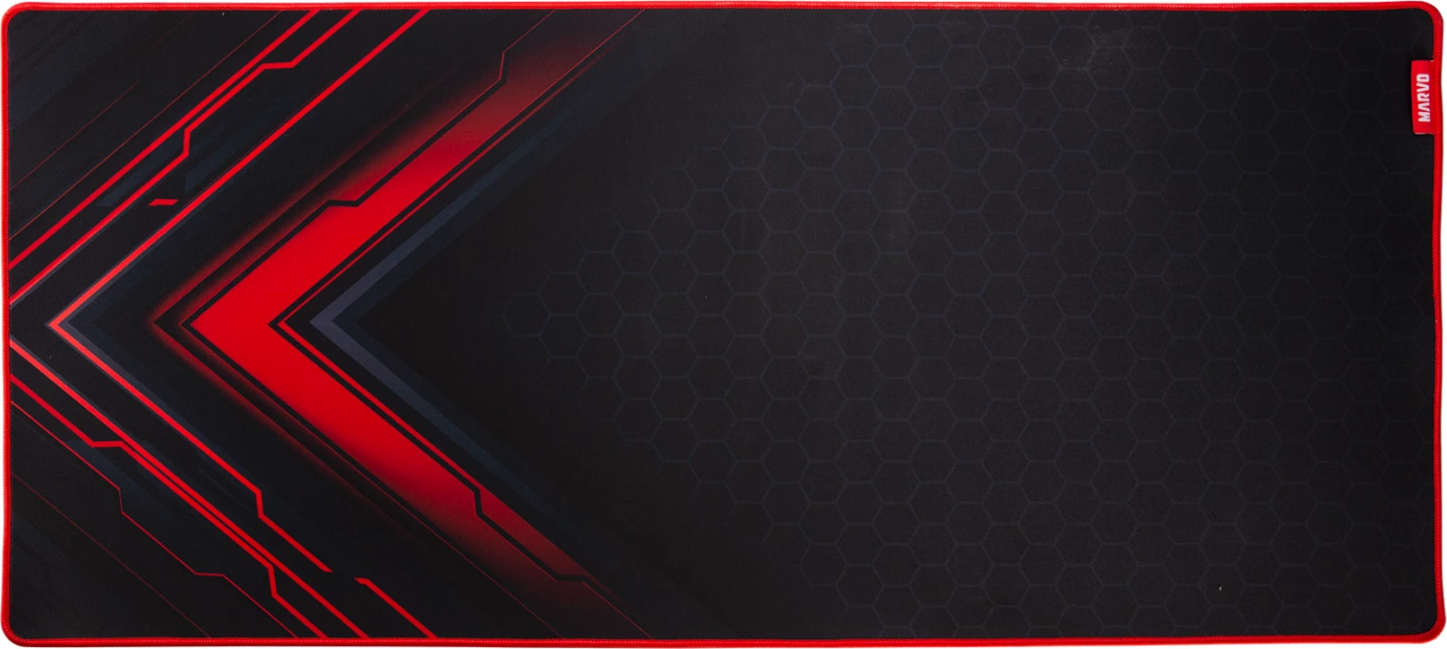 Mauspad Marvo G48 Blaze XL 900 x 400 x 3 mm, kuqe/zi