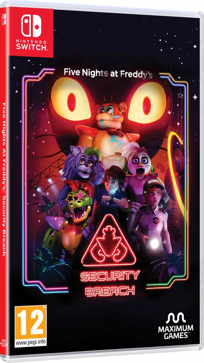 Video lojë Maximum Games Five Nights at Freddy's: Security Breach për Nintendo Switch