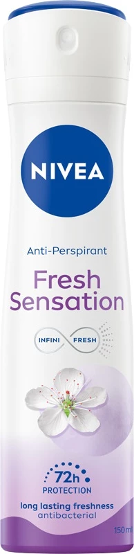 Spray antiperspirant për femra Nivea Fresh Sensation 150ml