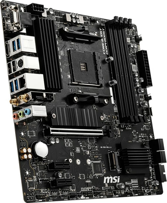 Pllakë amë MSI B550M PRO-VDH WIFI, Socket AM4, DDR4-SDRAM, 128 GB