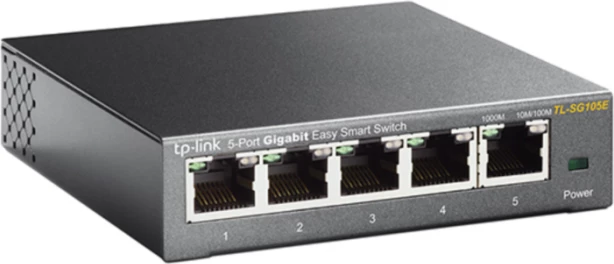 Switch TP-LINK TL-SG105E, 5-port Gigabit Easy Smart, i zi