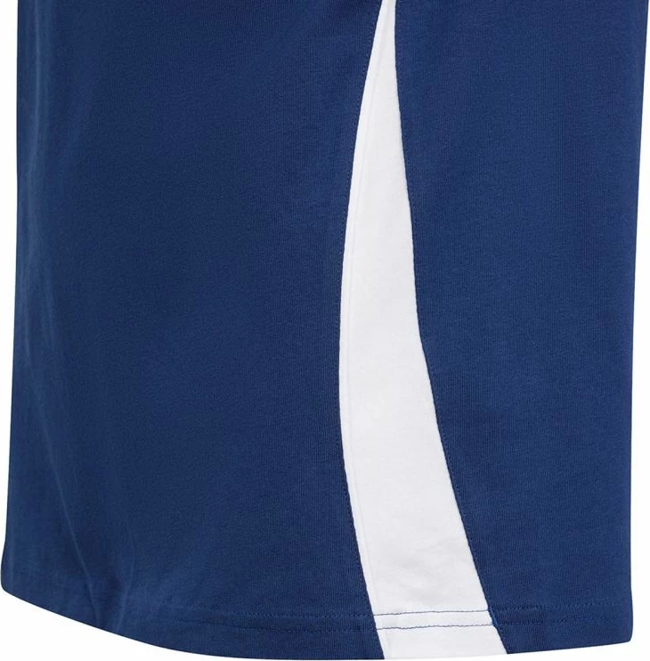 Fanellë futbolli për fëmijë adidas Tiro 24, e bardhë dhe blu marine