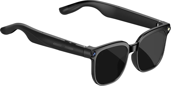 Syze dielli smart COLMI M02S, AI/UV, kamerë 8MP, Bluetooth 5.4 + Wi‑Fi 2.4G, IP65, bateri 290mAh, set 5 copë, të zeza