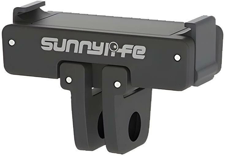 Adapter magnetik për montim të shpejtë Sunnylife AD691 për DJI Osmo Action 2/3/4/5 Pro, i zi
