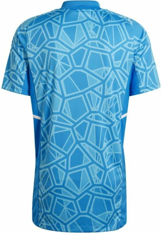 Fanellë e portierit për meshkuj adidas Condivo 22, me mëngë të shkurtra, blu HB1623