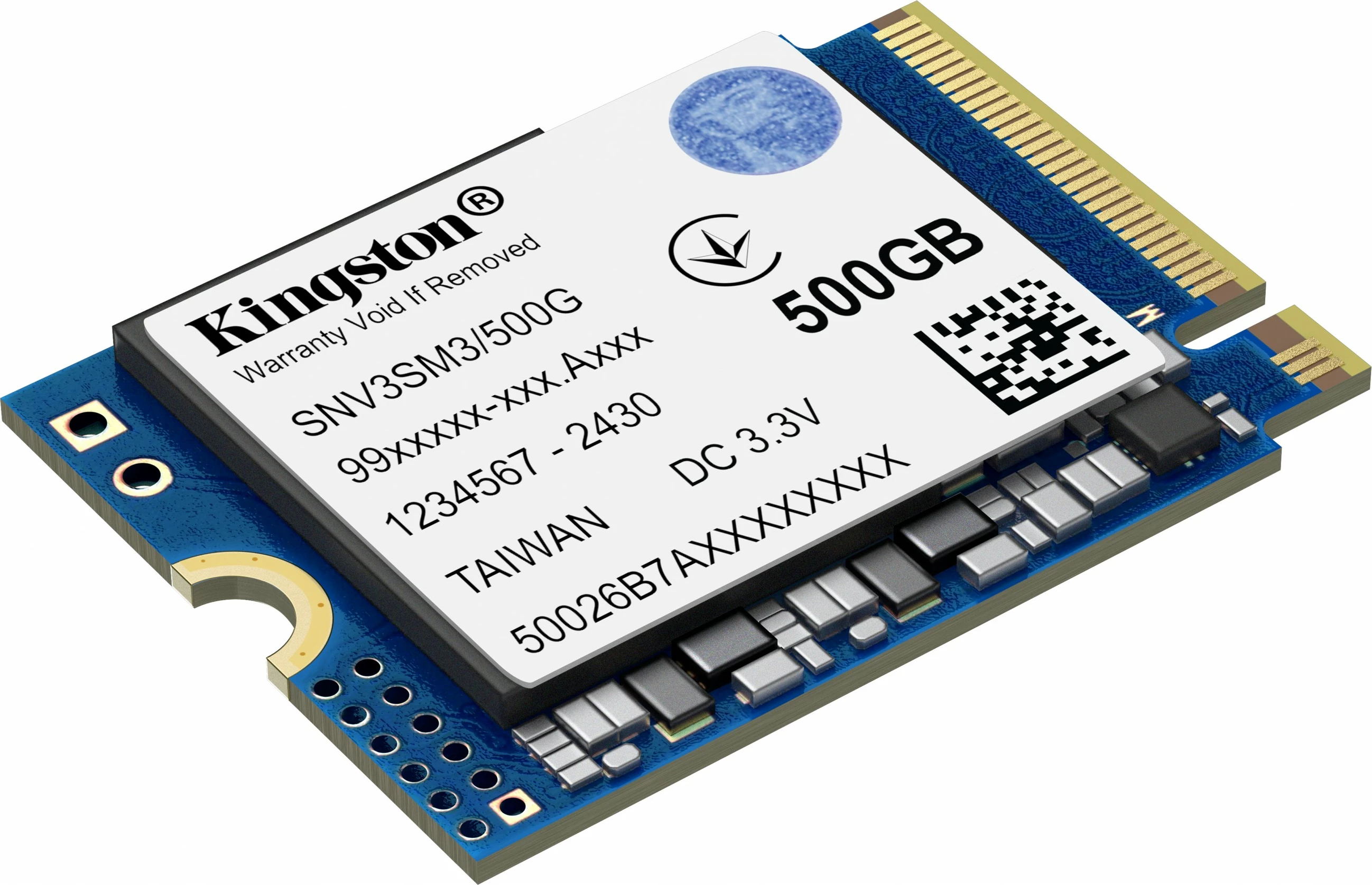 SSD M.2 Kingston NV3 500GB, PCI Express 4.0, 2230