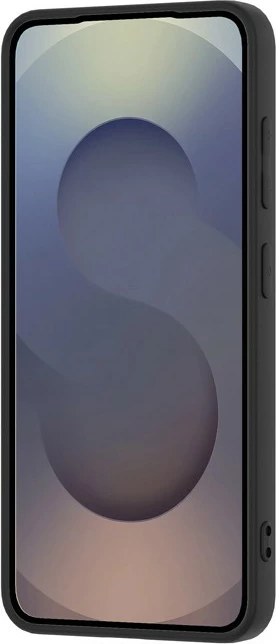 Mbështjellës CRONG Color Cover për Samsung Galaxy S25+, silikon, i zi