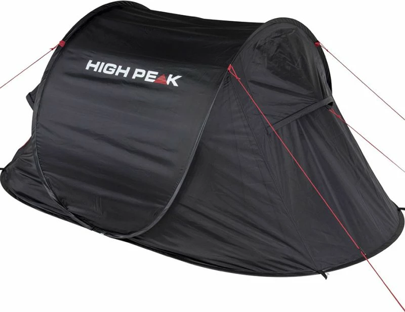 Çadra për Turizëm/Outdoor High Peak Vision 3, e Zezë