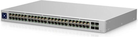 Switch Ubiquiti UniFi USW-48, Managed, L2, Gigabit Ethernet, Rack mounting, Silver