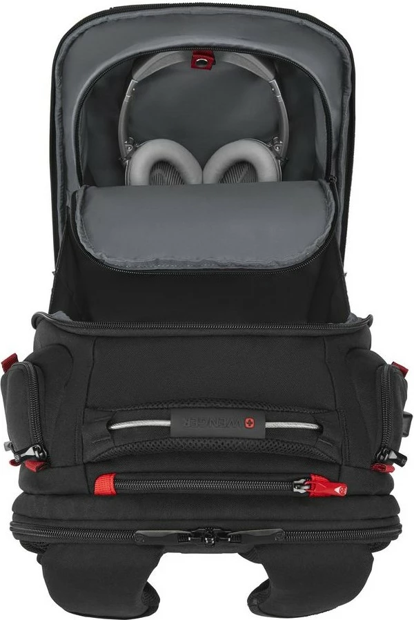 Çantë shpine gaming Wenger PlayerOne 17.3 inç e zezë