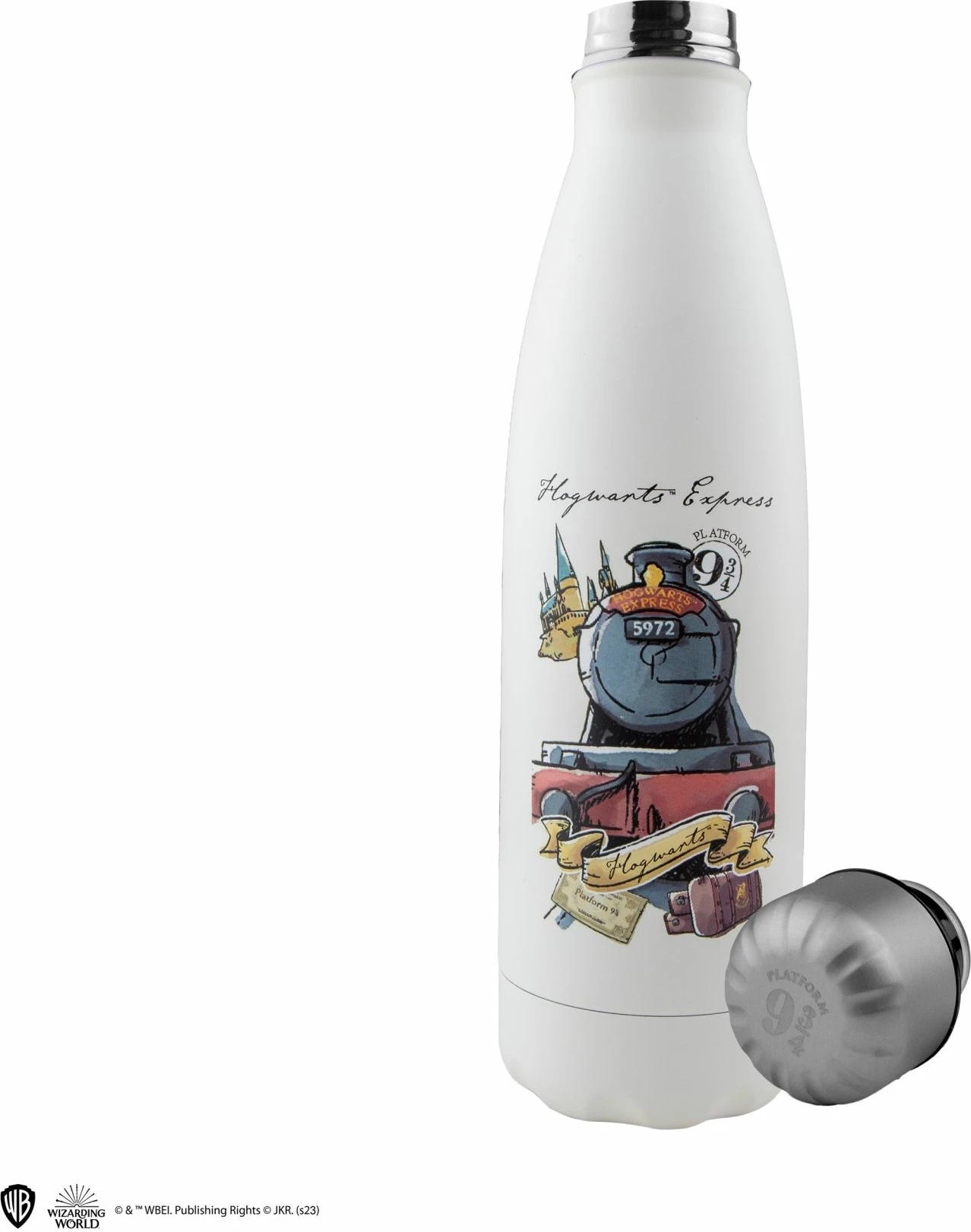 Shishe termike Cinereplicas Harry Potter "Journey to Hogwarts" 500 ml, e bardhë