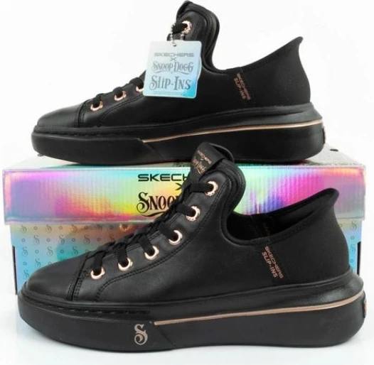 Atlete femra Skechers, të zeza