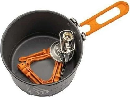 Sistem portativ për gatim Jetboil Stash, 800 ml, Metalik