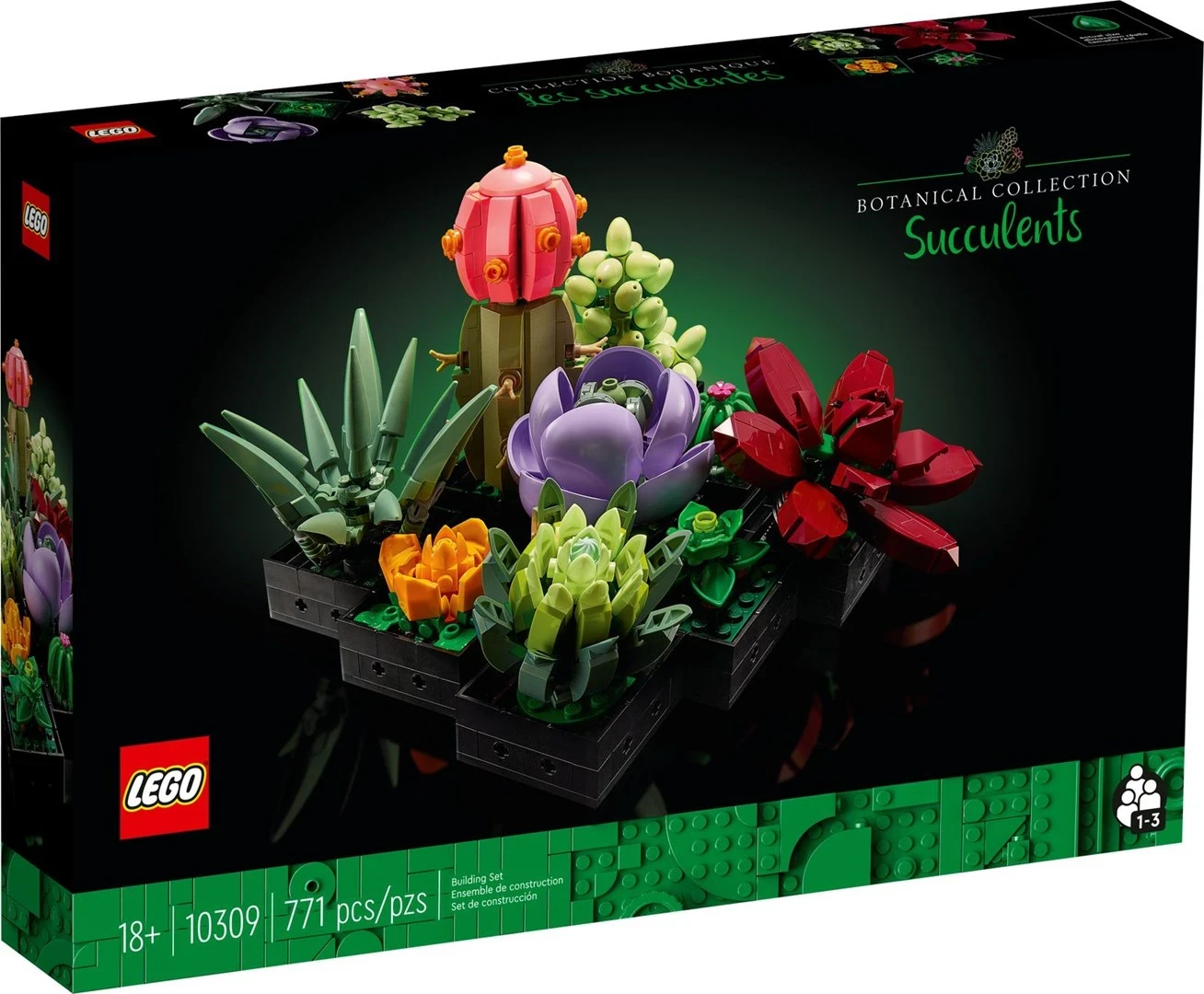 LEGO ICONS 10309 Sukulentët