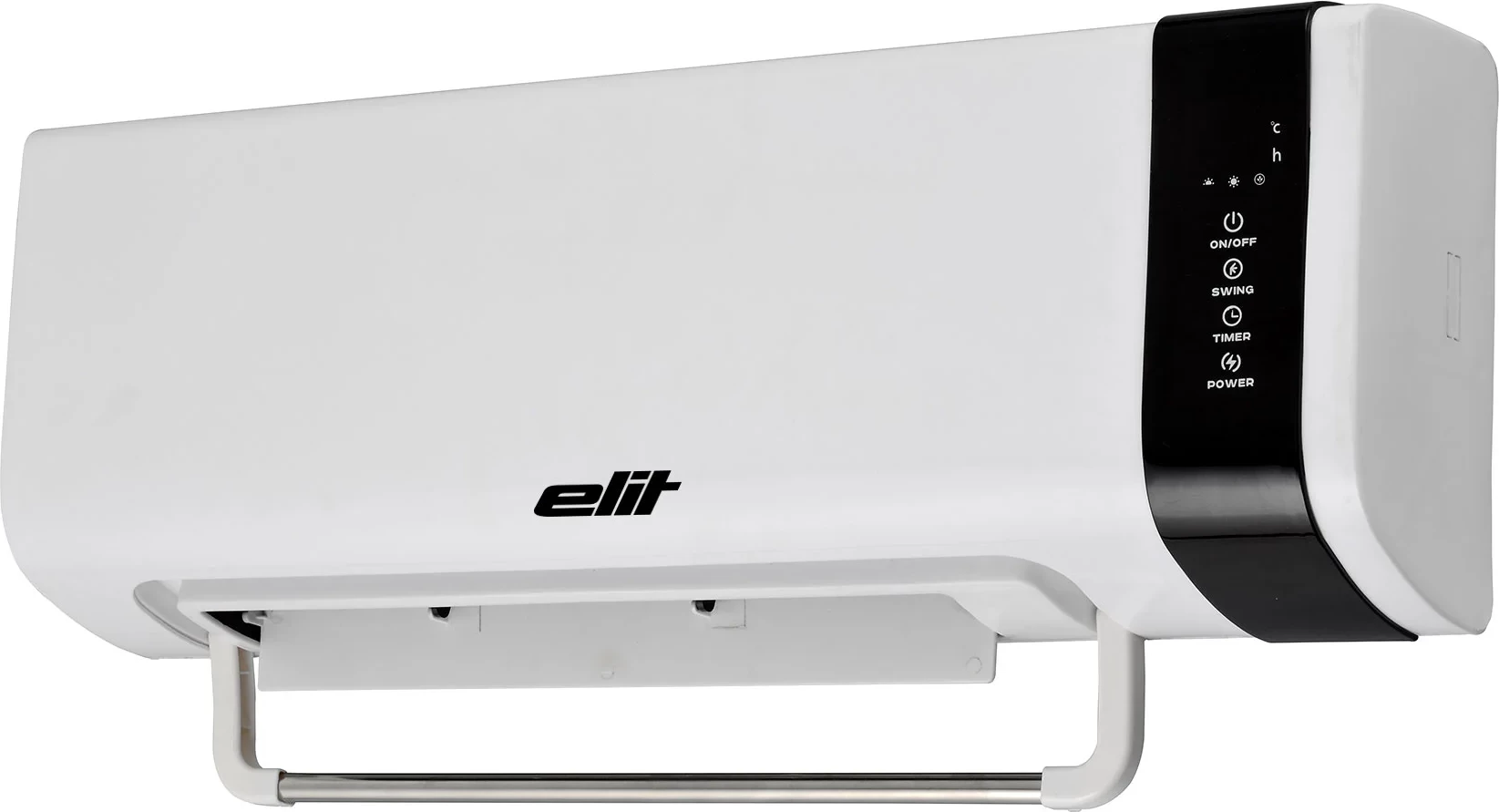 Ngrohës muri banjo, Elit PTC-21, 2000W, 2 nivele 1000/2000W, IPX2, timer 12h, me telekomandë, i bardhë