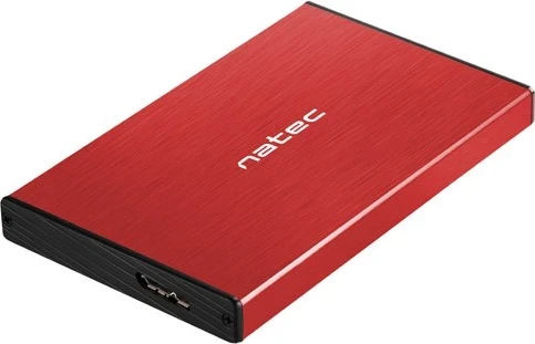 Kuti per HDD Natec Rhingo Go, 2.5", e kuqe