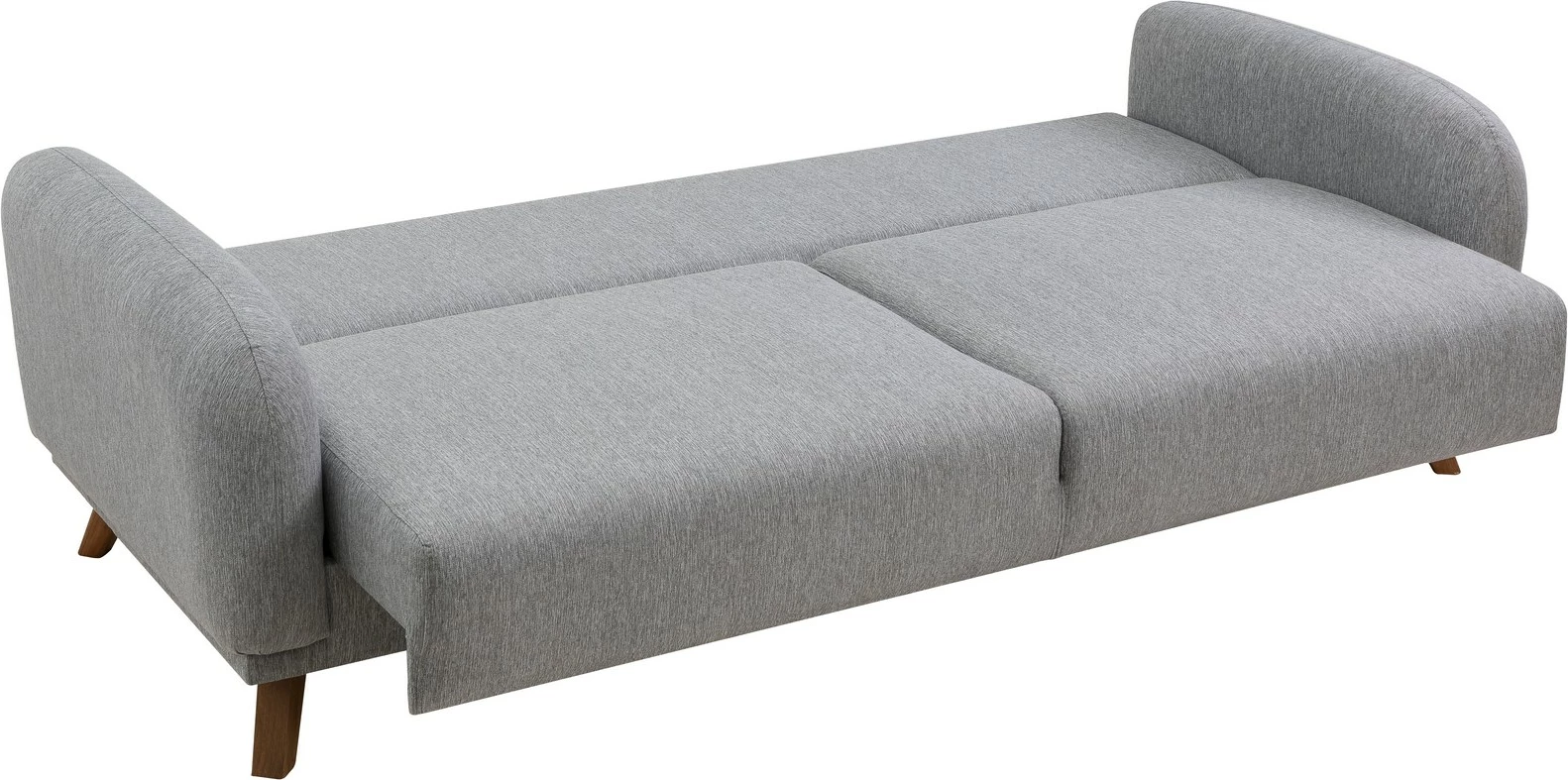 Divan-krevat 3 vendësh Hera, ngjyrë gri