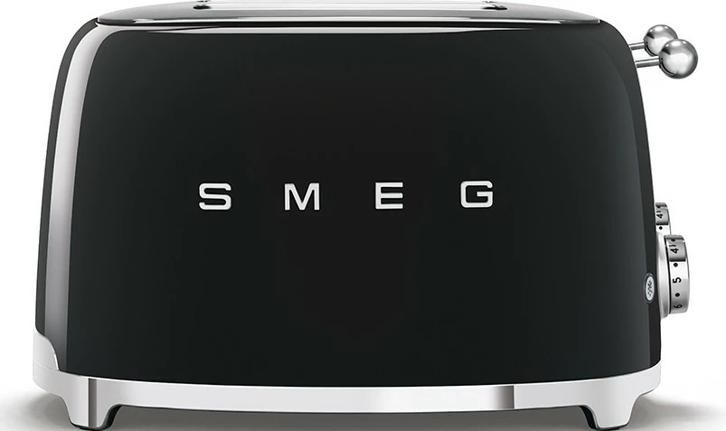 Toster Smeg TSF03BLEU, 4 feta, 2000W, 6 nivele, ngjyrë e zezë