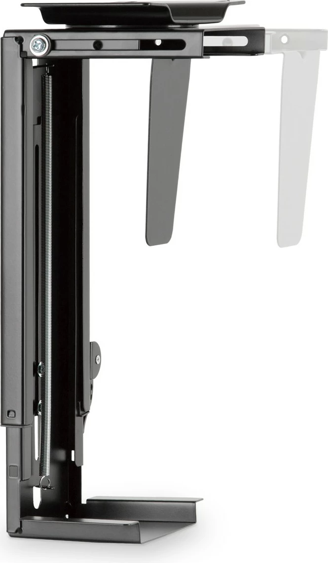 Mbajtëse universale kasë Digitus, për montim në tavolinë, easy-locking, e zezë