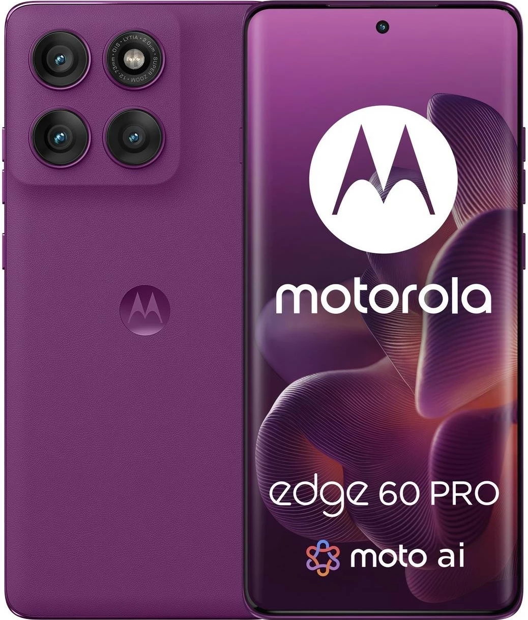 Celular Motorola Edge 60 Pro 12/512GB Sparkling Grape