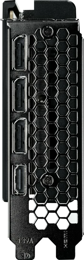 Kartelë grafike Gainward RTX 5060 Ti Phyton III OC 16GB GDDR7, e zezë