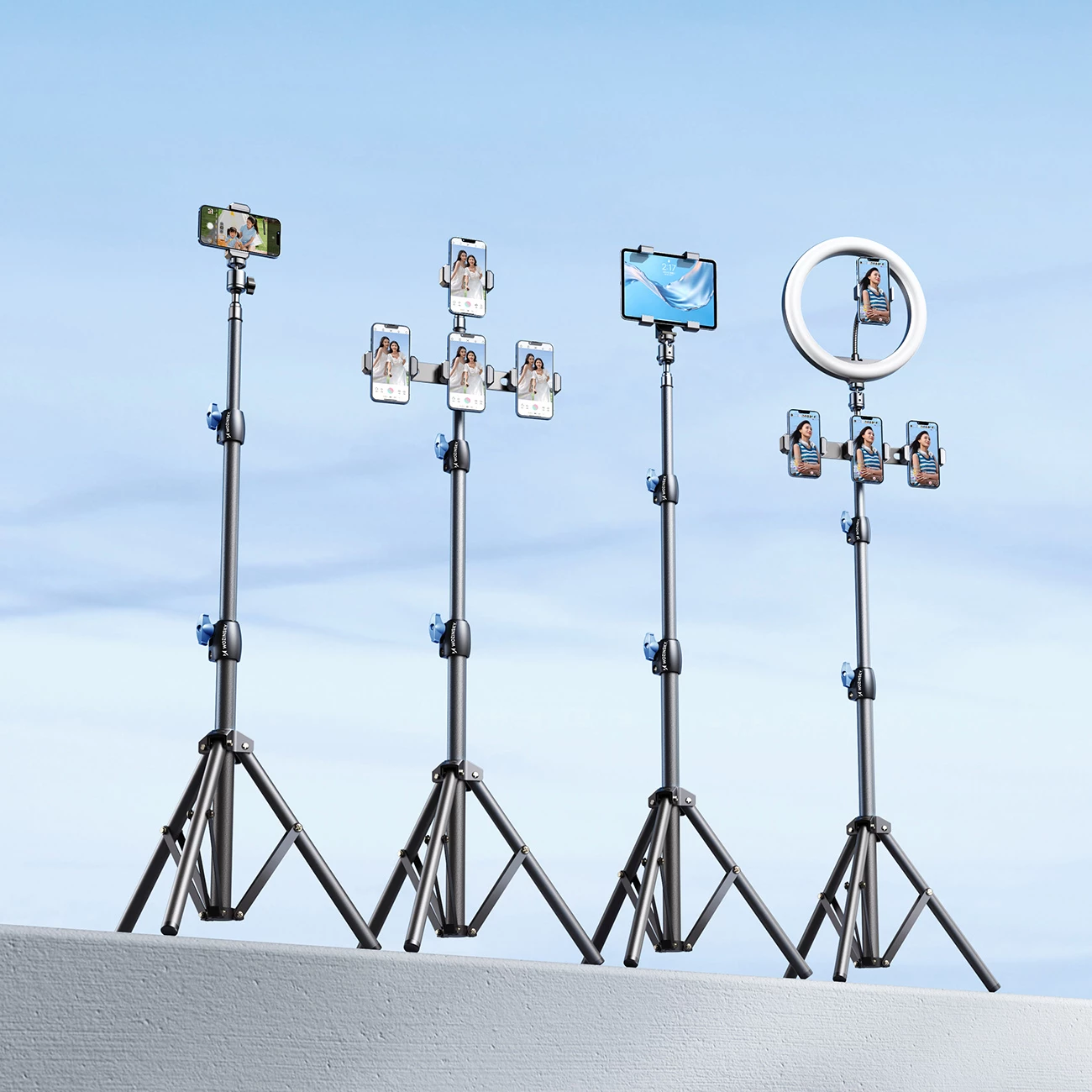 Tripod Wozinsky WRLD-00Y1S, çelik karboni, 1.7m, i zi mat