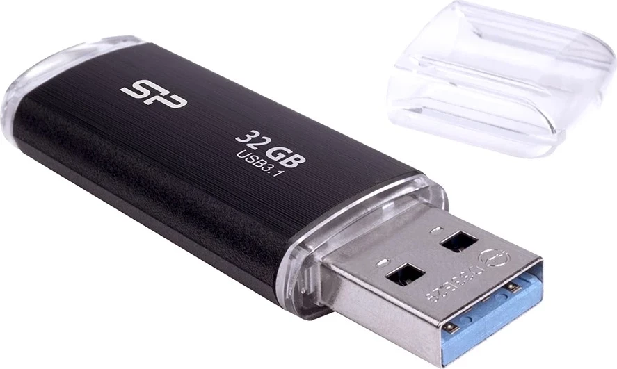 USB, Silicon Power Blaze B02,Flash Drive,32GB,Type-A 3,2 i zi