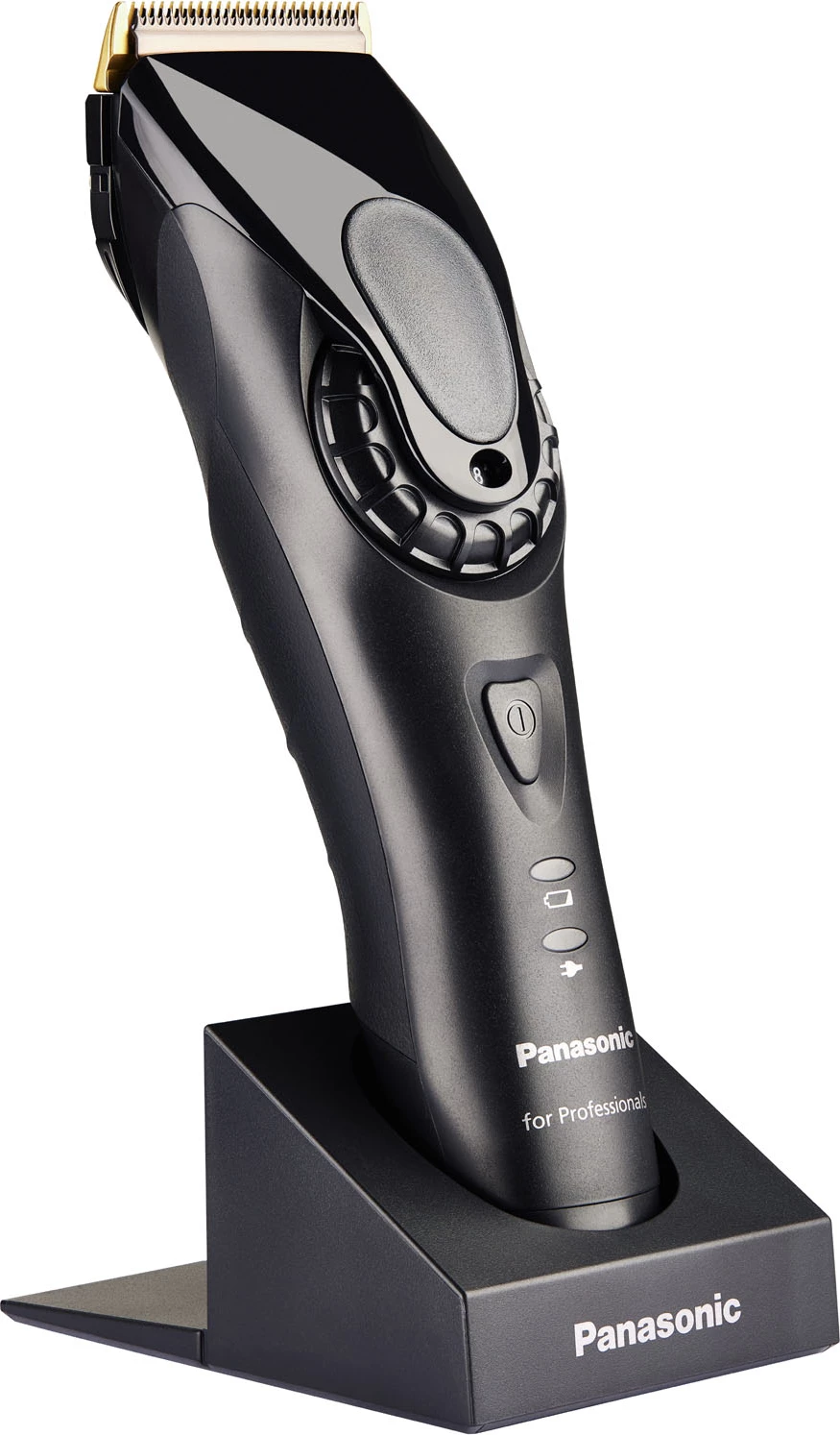 Makinë profesionale për qethje Panasonic ER-DGP84, Titanium & Carbon Fiber Blade, e zezë