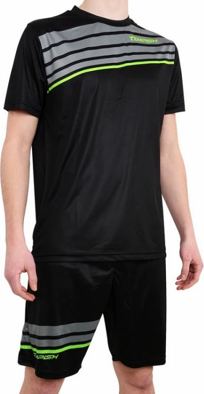 Fanellë stërvitjeje për meshkuj Tempish Parade Sr, e bardhë dhe e zezë