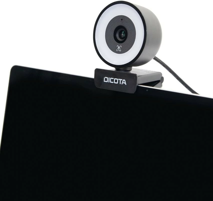 Webcam DICOTA Ringlight 5MP e zezë