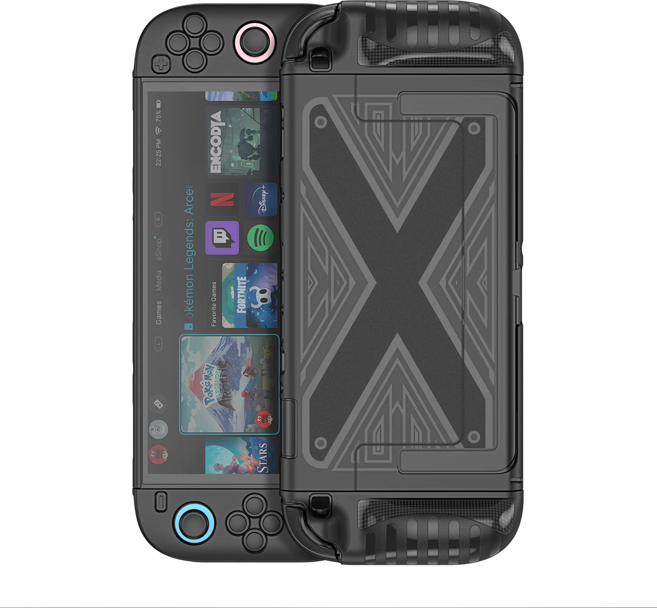 Mbështjellës Dux Ducis për Nintendo Switch 2, i zi