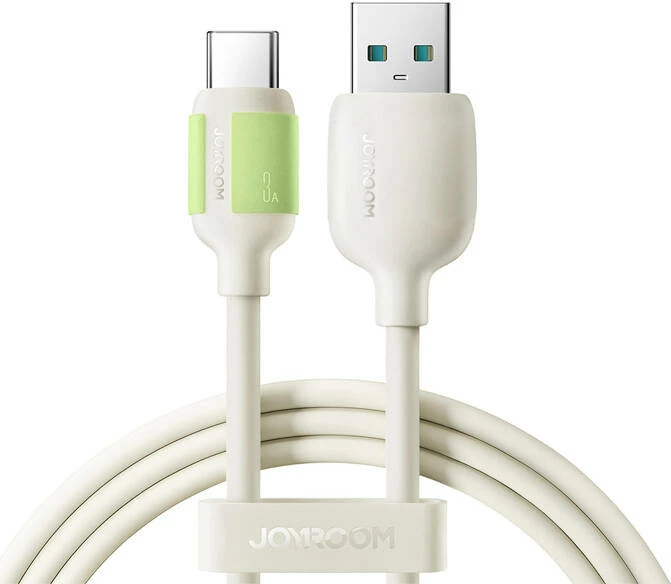 Kabllo karikimi Joyroom S-A53, USB-A në USB-C, 2m, 3A, Bezhe