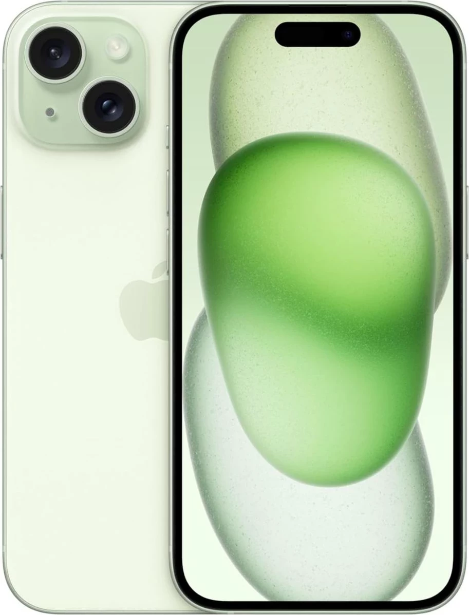 Apple iPhone 15, 6.1", 256GB, i gjelbër