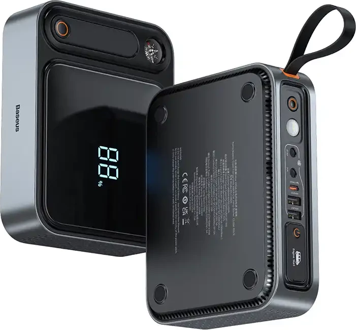 Jump starter dhe powerbank Baseus Super Energy Ultra, 26800 mAh, 3000A, e zezë
