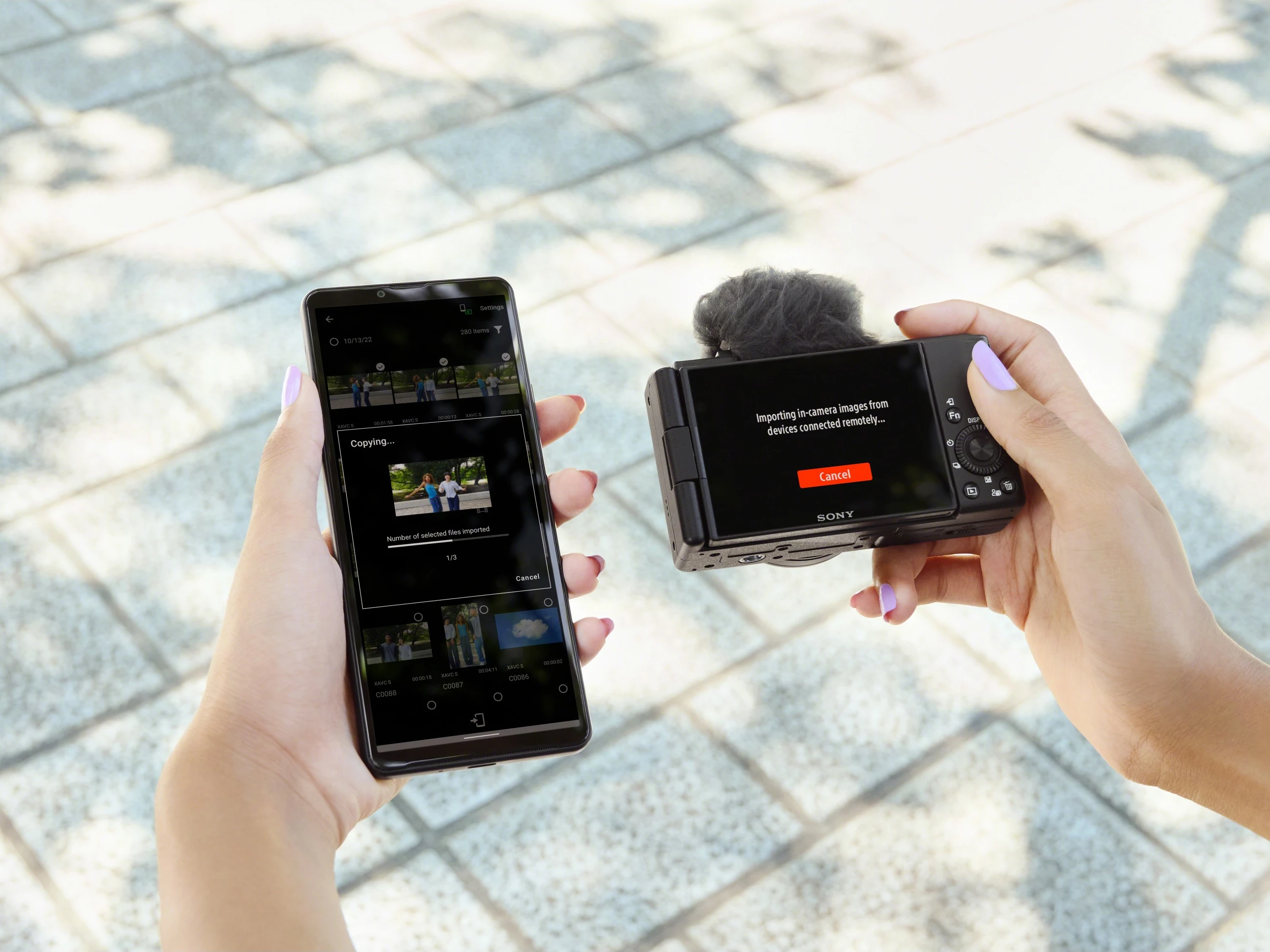 Aparat fotografik Sony ZV-1F, 20.1MP, 4K Ultra HD, Ekran me prekje, i zi
