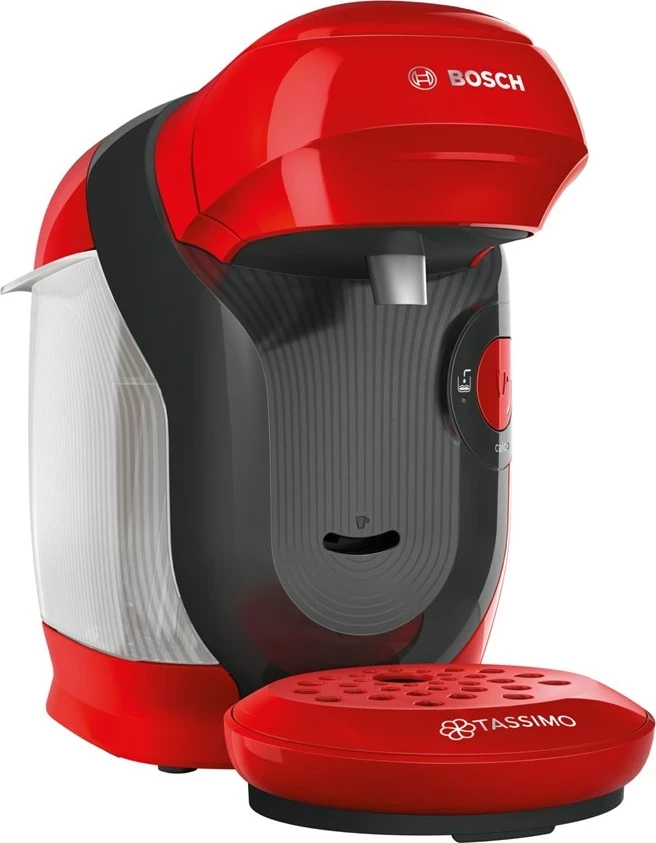 Aparat kafeje Bosch Tassimo Style TAS1103, kapsulë, i kuq