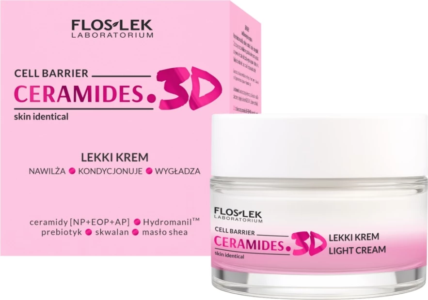 Krem fytyre për femra Floslek Ceramides.3D Light Face Cream 50ml