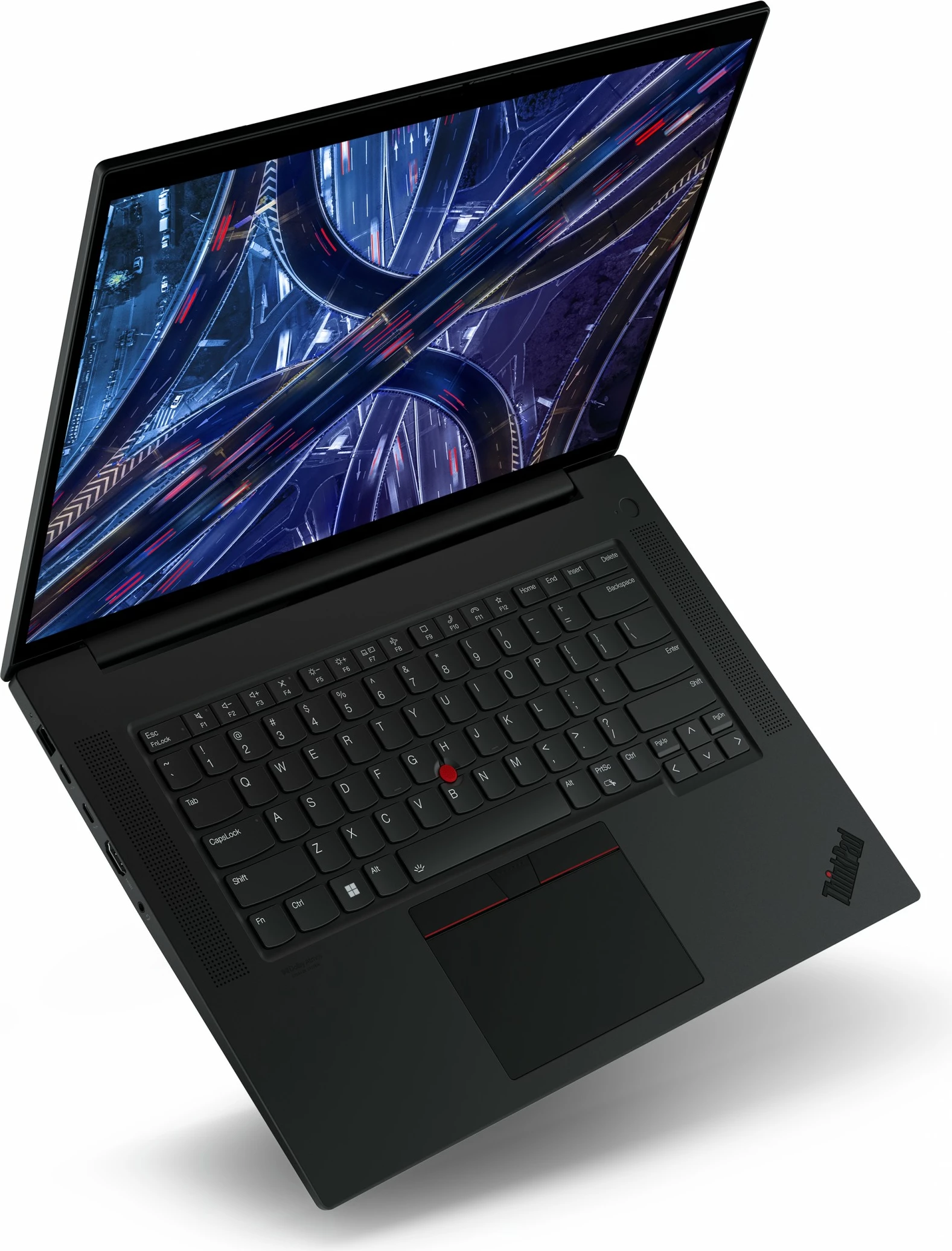 Laptop Lenovo ThinkPad P1 G6, Intel Core i7-13700H, 32GB RAM, 1TB SSD, RTX A2000, 16 inç, e zezë