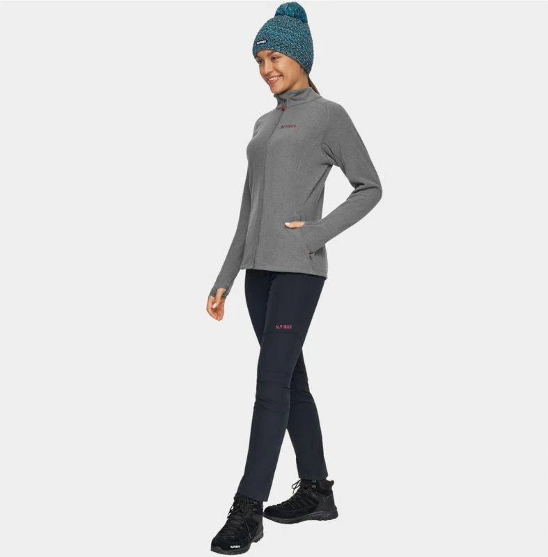 Duks pa kapuç Alpinus për femra, ngjyrë gri