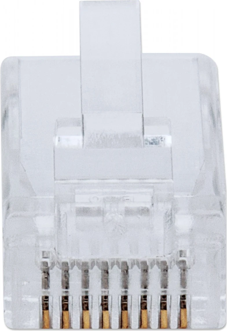 Pin Intellinet 791090 RJ45 Cat6 UTP, 100 copë, transparent