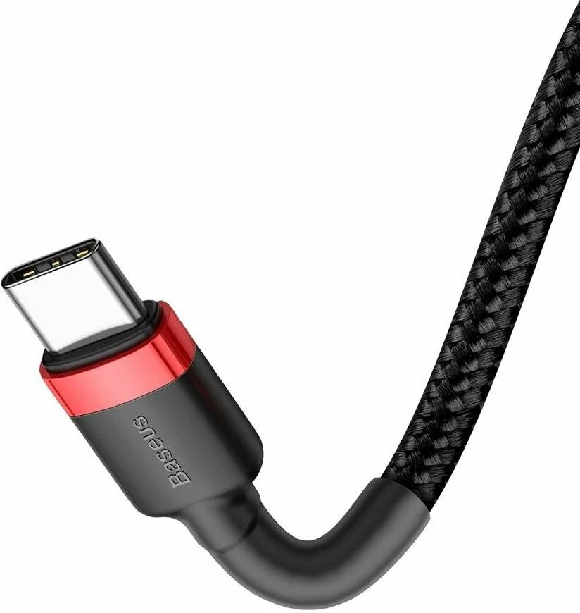 Kabllo Baseus Cafule USB-C në USB-C 1m PD/QC, e zezë