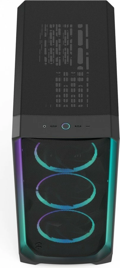 Kasë Fractal Design Meshify 3 Ambience Pro RGB, ATX, xham i temperuar, e zezë