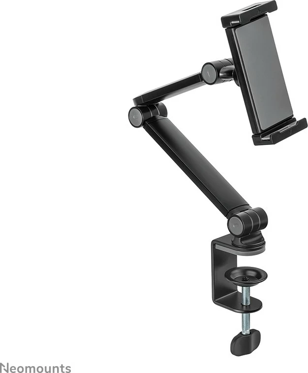 Mbajtës tavoline tabletë Newstar Neomounts, 3 pika rrotullimi, 4.7-12.9 inç, kapëse, e zezë