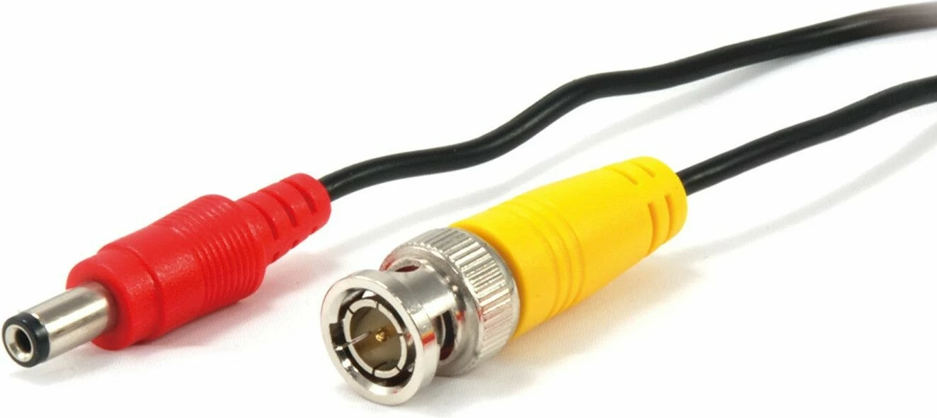 Kabllo LevelOne CAS-5018, 18m, BNC, DC, e zezë