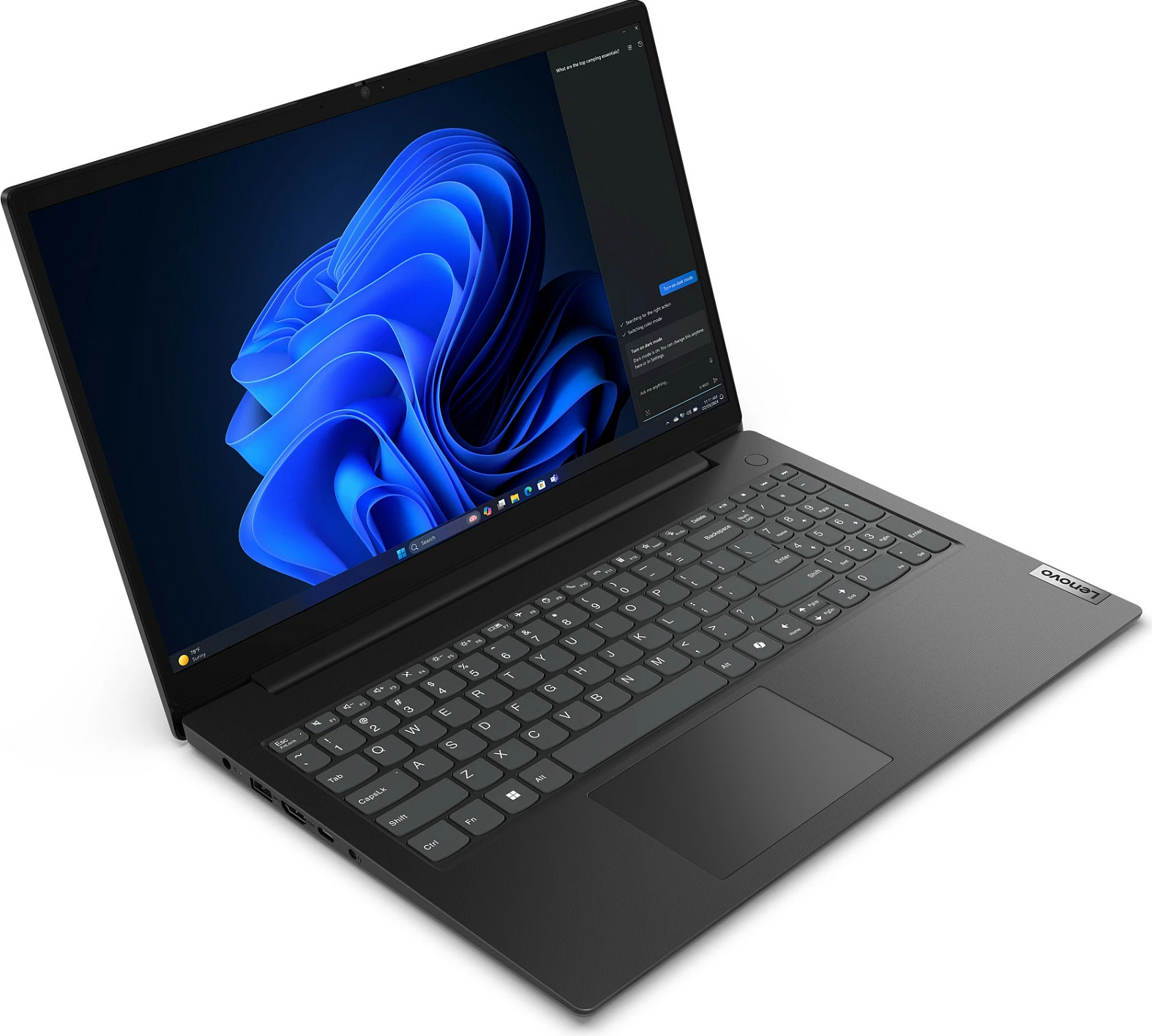 Laptop Lenovo V15 G5 IRL, Intel Core i5, 16GB RAM, 256GB SSD, 15.6" FHD, Windows 11 Pro, Business Black