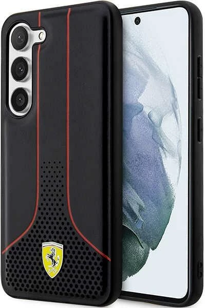 Mbështjellës Ferrari 296P për Samsung Galaxy S23, Hardcase, i zi