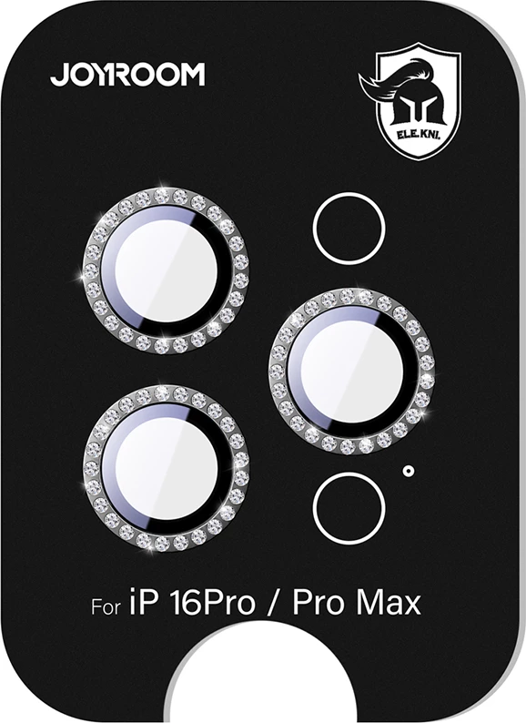 Mbrojtës xhami për kamera Joyroom JR-MSJ0307 për iPhone 16 Pro/16 Pro Max, zi